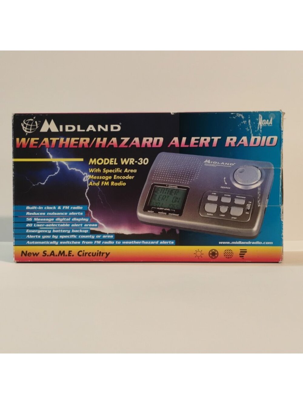 Midland WR-30 Weather and NOAA Emergency Weather Radio NOAA